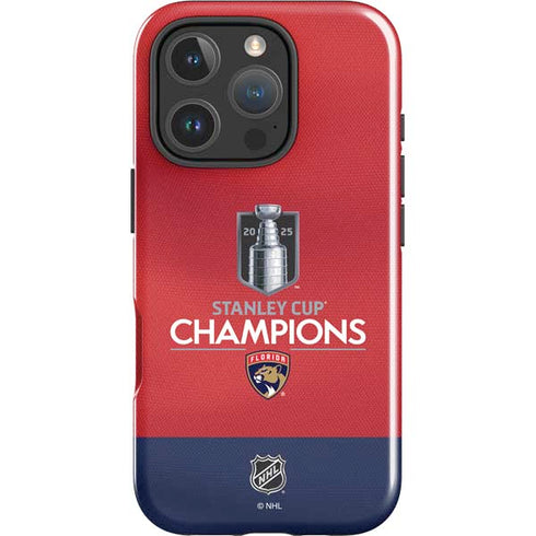 2025 Stanley Cup Champions Florida Panthers iPhone 16 Pro Max Impact Case